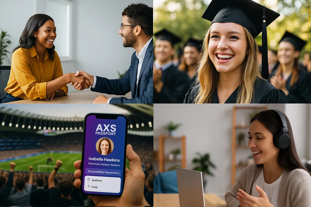 AXS Passport in use across workplaces, education, events and remote settings